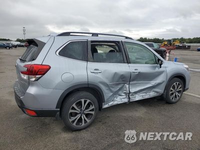 Trzecie zdjęcie samochodu z tyłu: 2021 SUBARU FORESTER LIMITED VIN:JF2SKAUC9MH591841 - miniatura