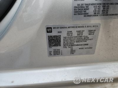 Zdjęcie 12 z 15 samochodu: 2022 GMC SIERRA K1500 SLE VIN:3GTUUBED4NG572866 - miniatura