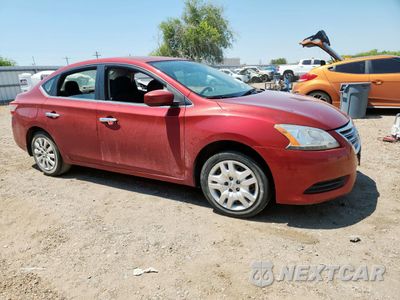 Czwarte zdjęcie samochodu z boku: 2015 NISSAN SENTRA S VIN:3N1AB7AP5FL668846 - miniatura