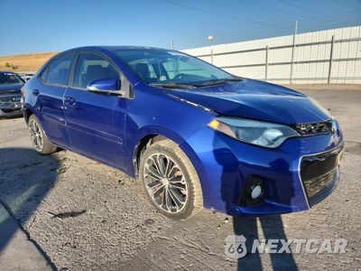 Czwarte zdjęcie samochodu z boku: 2014 TOYOTA COROLLA L VIN:5YFBURHE7EP153327 - miniatura
