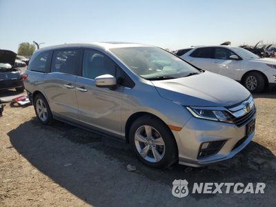 Czwarte zdjęcie samochodu z boku: 2019 HONDA ODYSSEY EXL VIN:5FNRL6H73KB089439 - miniatura