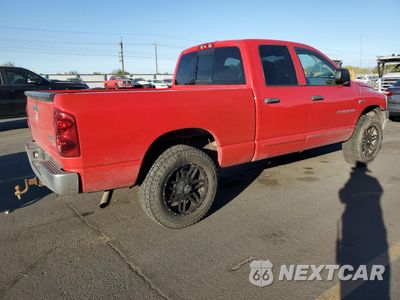 Trzecie zdjęcie samochodu z tyłu: 2007 DODGE RAM 1500 ST VIN:1D7HU18237S104246 - miniatura