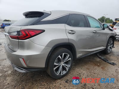 Trzecie zdjęcie samochodu z tyłu: 2017 LEXUS RX 450H BASE VIN:2T2BGMCA0HC018981 - miniatura