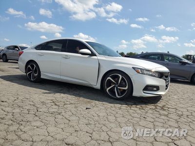 Czwarte zdjęcie samochodu z boku: 2020 HONDA ACCORD SPORT VIN:1HGCV2F35LA024158 - miniatura