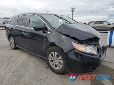 Czwarte zdjęcie samochodu z boku: 2016 HONDA ODYSSEY EXL VIN:5FNRL5H63GB003877 - miniatura