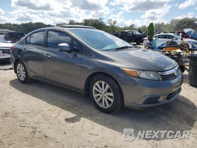 Czwarte zdjęcie samochodu z boku: 2012 HONDA CIVIC EXL VIN:2HGFB2F91CH579913 - miniatura