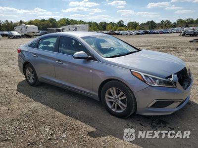 Czwarte zdjęcie samochodu z boku: 2017 HYUNDAI SONATA ECO VIN:5NPE24AA8HH495836 - miniatura