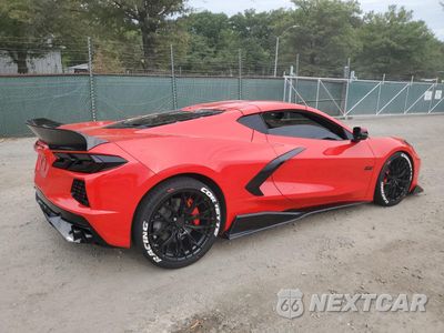 Trzecie zdjęcie samochodu z tyłu: 2020 CHEVROLET CORVETTE STINGRAY 2LT VIN:1G1Y72D49L5107653 - miniatura