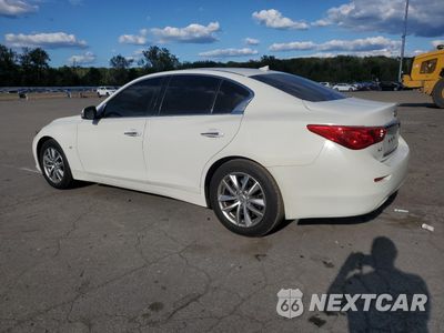Drugie zdjęcie samochodu z przodu: 2015 INFINITI Q50 BASE VIN:JN1BV7AR3FM419318 - miniatura