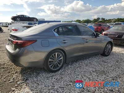Trzecie zdjęcie samochodu z tyłu: 2020 INFINITI Q50 VIN:JN1EV7AR3LM257215 - miniatura