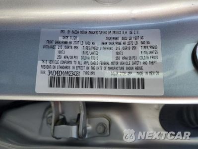 Zdjęcie 14 z 14 samochodu: 2021 MAZDA CX-30 PREMIUM VIN:3MVDMBDMXMM234081 - miniatura