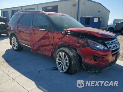Czwarte zdjęcie samochodu z boku: 2019 FORD EXPLORER XLT VIN:1FM5K7D88KGA51342 - miniatura