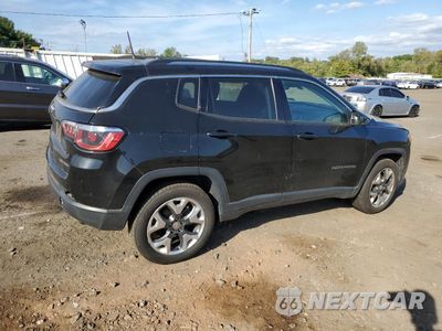 Trzecie zdjęcie samochodu z tyłu: 2019 JEEP COMPASS LIMITED VIN:3C4NJDCB0KT647883 - miniatura