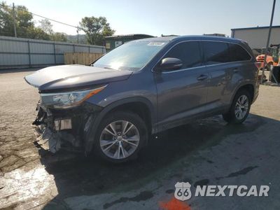 2015 TOYOTA HIGHLANDER XLE 5TDKKRFHXFS054593 - główne zdjęcie licytacji z USA - miniatura