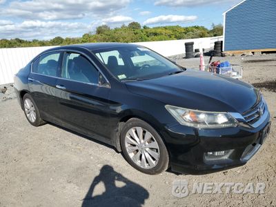 Czwarte zdjęcie samochodu z boku: 2014 HONDA ACCORD EXL VIN:1HGCR2F85EA074786 - miniatura