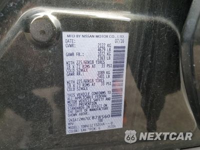 Zdjęcie 14 z 14 samochodu: 2016 NISSAN ROGUE S VIN:5N1AT2MV7GC878560 - miniatura