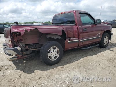 Trzecie zdjęcie samochodu z tyłu: 1999 CHEVROLET SILVERADO C1500 VIN:1GCEC14VXXZ186905 - miniatura