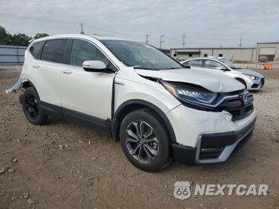 Czwarte zdjęcie samochodu z boku: 2021 HONDA CR-V EXL VIN:7FART6H8XME006640 - miniatura
