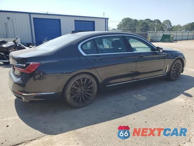Trzecie zdjęcie samochodu z tyłu: 2022 BMW 740 XI VIN:WBA7T4C0XNCH65571 - miniatura