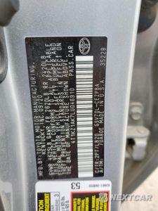 Zdjęcie 12 z 13 samochodu: 2020 TOYOTA CAMRY TRD VIN:4T1KZ1AK7LU046910 - miniatura