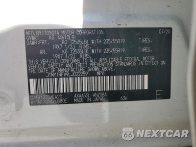 Zdjęcie 14 z 15 samochodu: 2020 TOYOTA RAV4 LIMITED VIN:JTMY1RFV9LJ022259 - miniatura