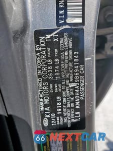 Zdjęcie 12 z 12 samochodu: 2011 KIA RIO BASE VIN:KNADH4A39B6941843 - miniatura