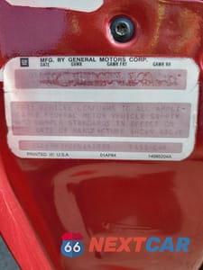 Zdjęcie 12 z 12 samochodu: 1985 CHEVROLET CAMARO VIN:1G1FP87H3FN141889 - miniatura