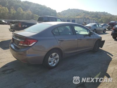 Trzecie zdjęcie samochodu z tyłu: 2015 HONDA CIVIC LX VIN:19XFB2F5XFE087229 - miniatura