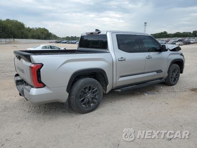 Trzecie zdjęcie samochodu z tyłu: 2023 TOYOTA TUNDRA CREWMAX PLATINUM VIN:5TFNA5AB6PX023493 - miniatura