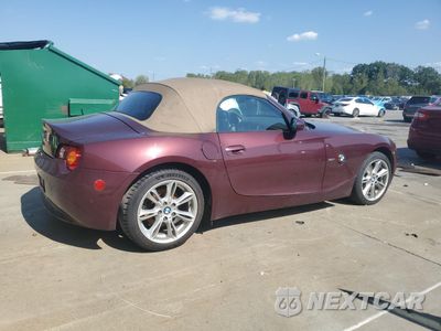 Trzecie zdjęcie samochodu z tyłu: 2003 BMW Z4 3.0 VIN:4USBT53403LT20833 - miniatura