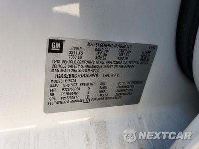 Zdjęcie 13 z 14 samochodu: 2016 GMC YUKON SLT VIN:1GKS2BKC7GR269970 - miniatura