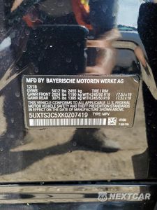 Zdjęcie 13 z 16 samochodu: 2019 BMW X3 XDRIVEM40I VIN:5UXTS3C5XK0Z07419 - miniatura