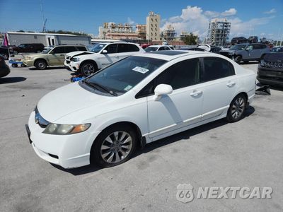 2010 HONDA CIVIC EXL 2HGFA1F95AH517277 - główne zdjęcie licytacji z USA - miniatura