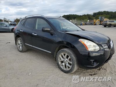 Czwarte zdjęcie samochodu z boku: 2013 NISSAN ROGUE S VIN:JN8AS5MV0DW104254 - miniatura