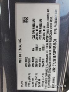 Zdjęcie 12 z 12 samochodu: 2023 TESLA MODEL 3 VIN:5YJ3E1EA8PF588800 - miniatura