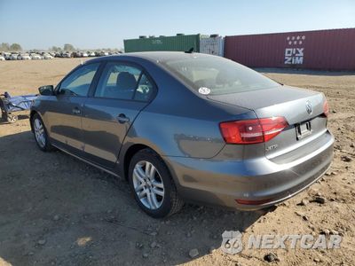 Drugie zdjęcie samochodu z przodu: 2015 VOLKSWAGEN JETTA BASE VIN:3VW2K7AJ0FM227808 - miniatura