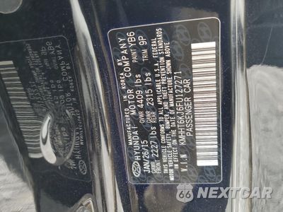 Zdjęcie 12 z 12 samochodu: 2015 HYUNDAI GENESIS COUPE 3.8L VIN:KMHHT6KJ6FU127271 - miniatura