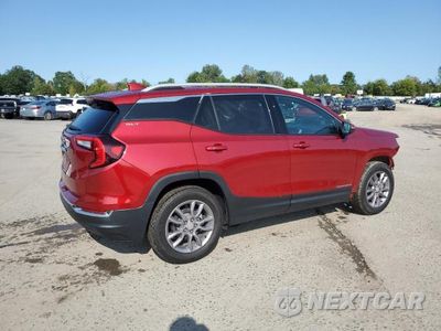 Trzecie zdjęcie samochodu z tyłu: 2023 GMC TERRAIN SLT VIN:3GKALPEG5PL249860 - miniatura