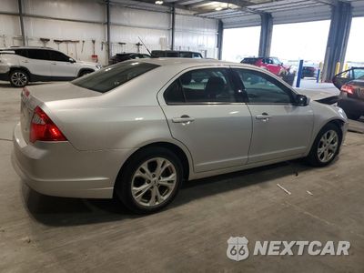Trzecie zdjęcie samochodu z tyłu: 2012 FORD FUSION SE VIN:3FAHP0HA2CR366080 - miniatura
