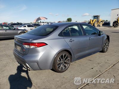 Trzecie zdjęcie samochodu z tyłu: 2020 TOYOTA COROLLA SE VIN:JTDS4RCE5LJ047631 - miniatura