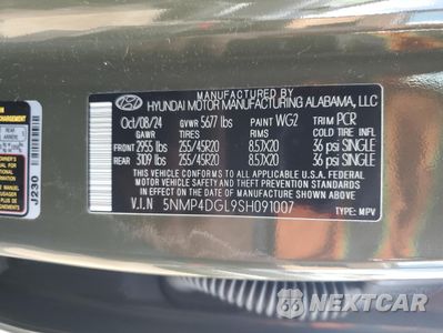Zdjęcie 13 z 14 samochodu: 2025 HYUNDAI SANTA FE LIMITED VIN:5NMP4DGL9SH091007 - miniatura