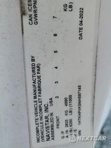 Zdjęcie 12 z 13 samochodu: 2022 CHEVROLET SILVERADO MEDIUM DUTY VIN:1HTKHPVK5NH597145 - miniatura