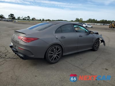 Trzecie zdjęcie samochodu z tyłu: 2023 MERCEDES-BENZ CLA AMG 35 4MATIC VIN:W1K5J5BB8PN375992 - miniatura