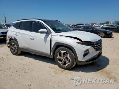 Czwarte zdjęcie samochodu z boku: 2023 HYUNDAI TUCSON LIMITED VIN:5NMJE3AE3PH232670 - miniatura