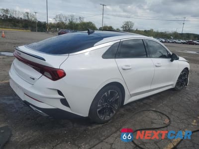 Trzecie zdjęcie samochodu z tyłu: 2022 KIA K5 GT LINE VIN:5XXG64J21NG103888 - miniatura