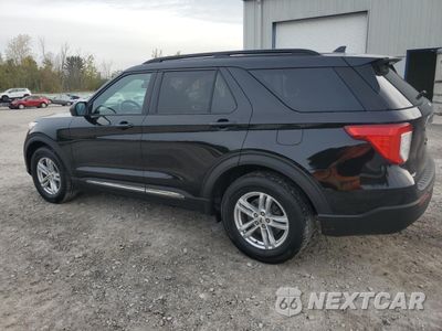 Drugie zdjęcie samochodu z przodu: 2020 FORD EXPLORER XLT VIN:1FMSK8DH5LGA87631 - miniatura