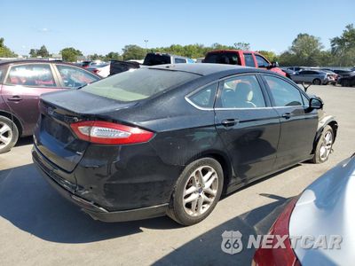 Trzecie zdjęcie samochodu z tyłu: 2016 FORD FUSION SE VIN:3FA6P0H70GR393845 - miniatura