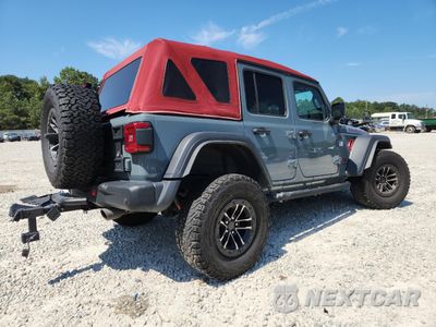 Trzecie zdjęcie samochodu z tyłu: 2024 JEEP WRANGLER RUBICON VIN:1C4RJXFG7RW200739 - miniatura