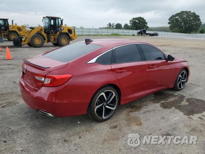 Trzecie zdjęcie samochodu z tyłu: 2022 HONDA ACCORD SPORT VIN:1HGCV1F31NA059714 - miniatura