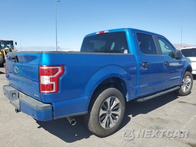 Trzecie zdjęcie samochodu z tyłu: 2019 FORD F150 SUPERCREW VIN:1FTEW1EP6KKD67864 - miniatura